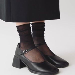 Brand new black leather Mary Jane’s! A classic look!